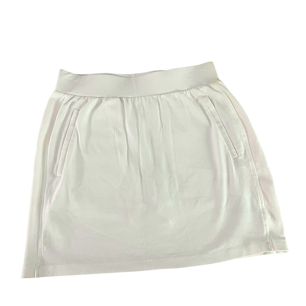T by Talbots Everyday‎ Stretch White Women's Skort Size P Small